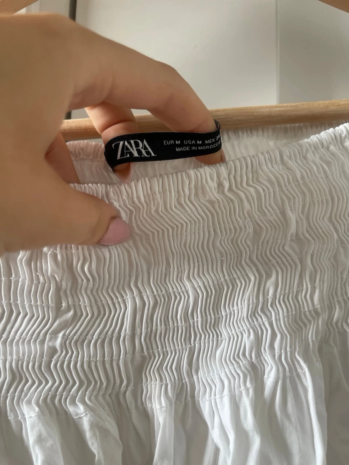 Off-shoulder blus från zara - 3