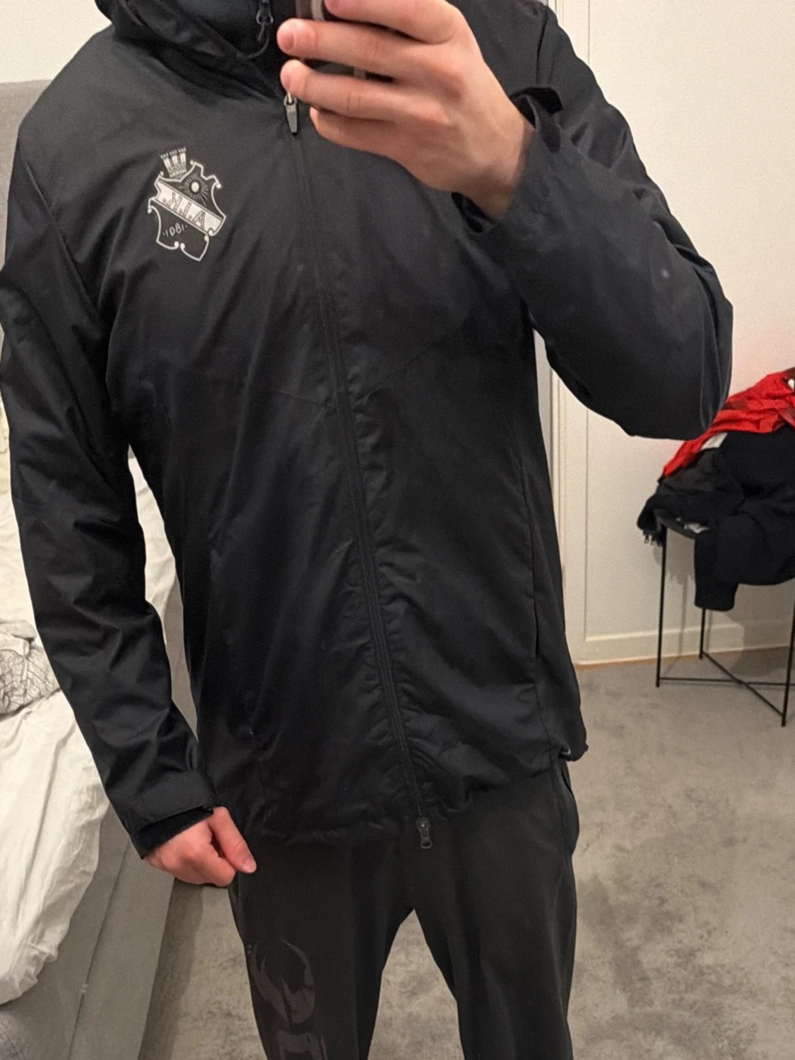 Svart AIK vindjacka från Nike