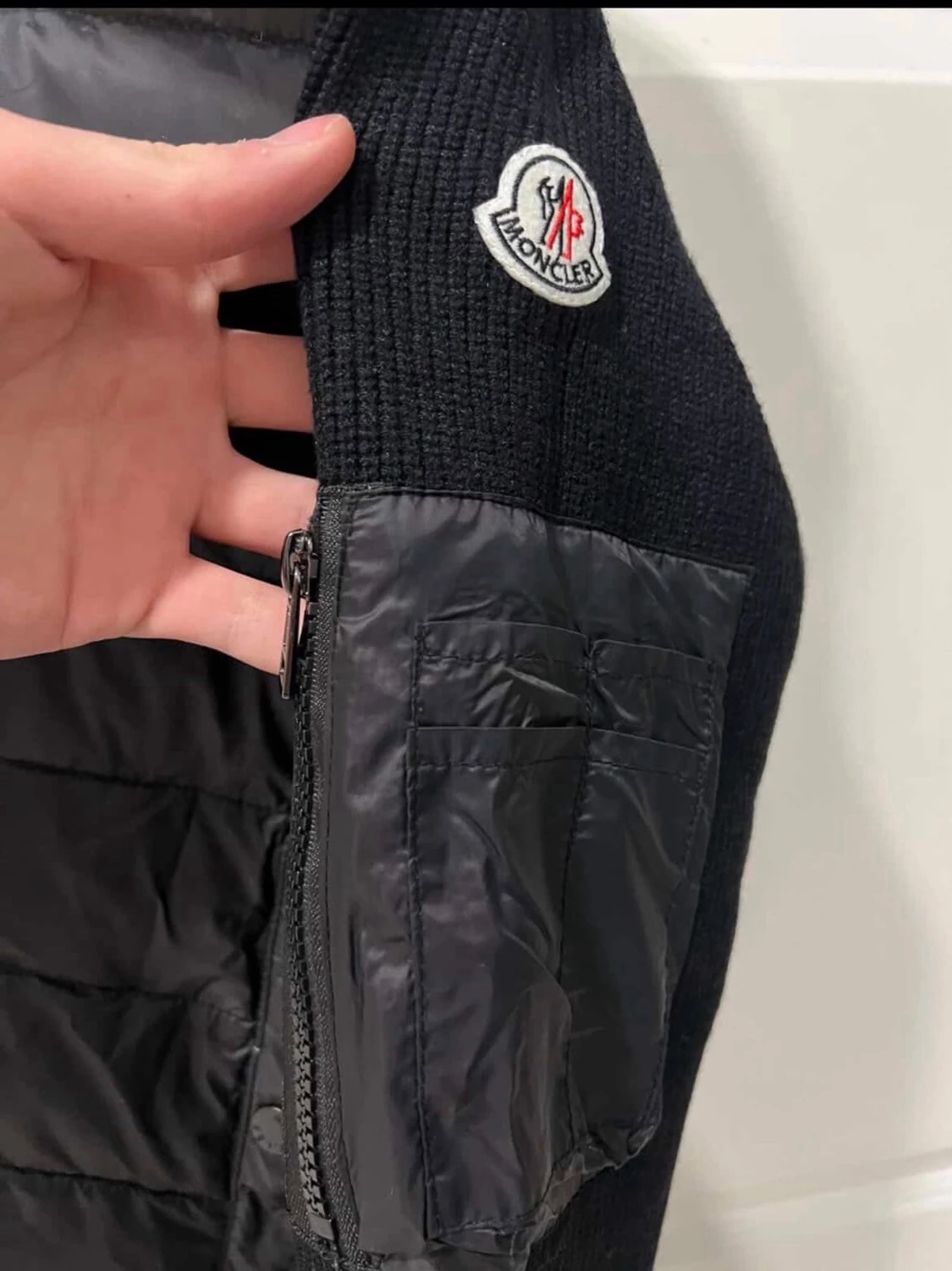 Moncler cardigan jacka M herr varm o skön  - 2