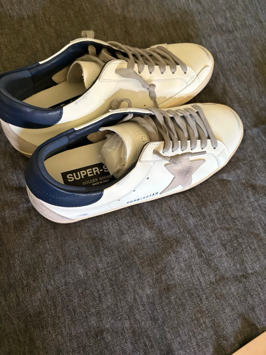 Golden Goose vita sneakers med stjärna - 3