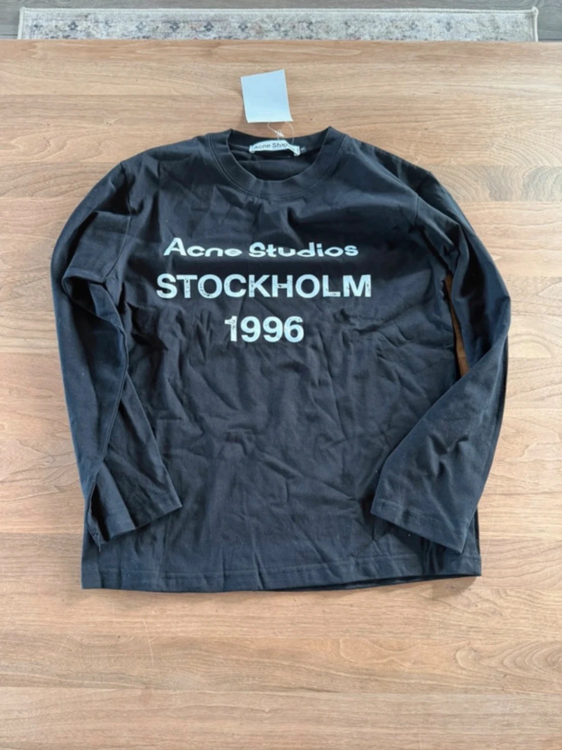 Svart långärmad topp Acne Studios - 1