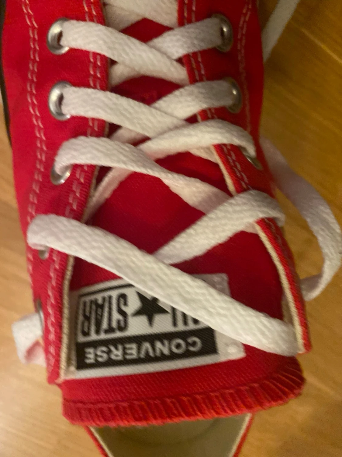 Röda Converse  - 3