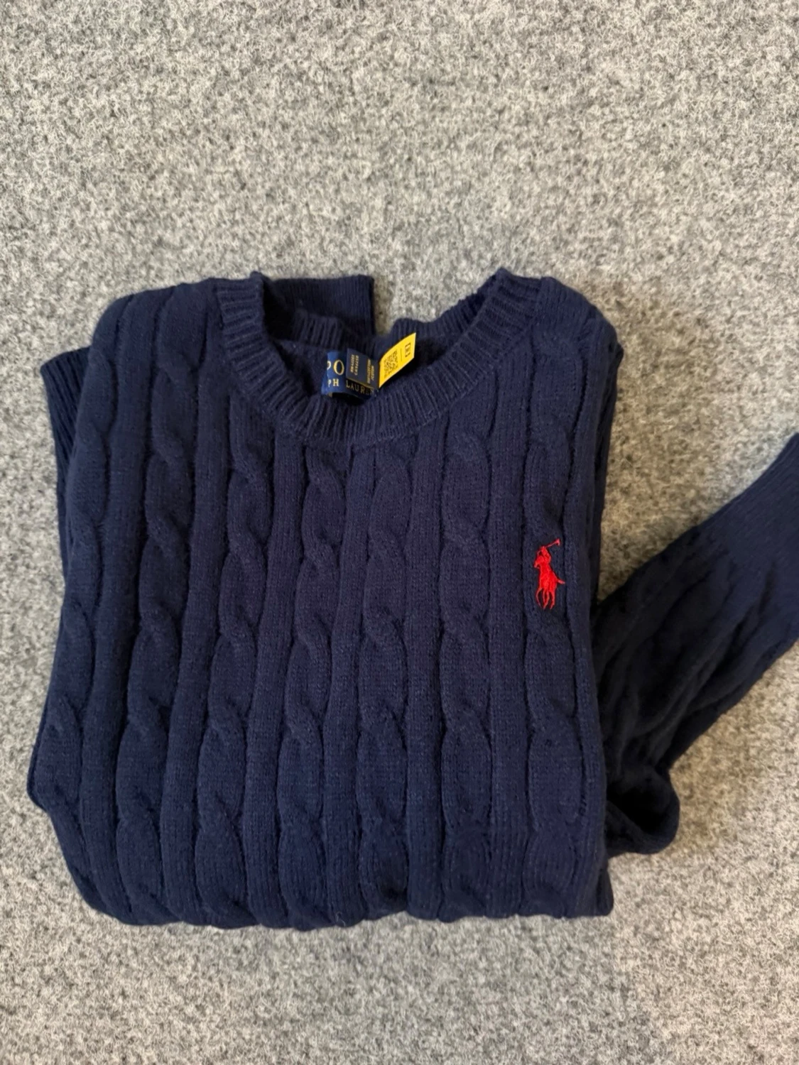 Ralph Lauren Polo navy blue knit sweater - 2