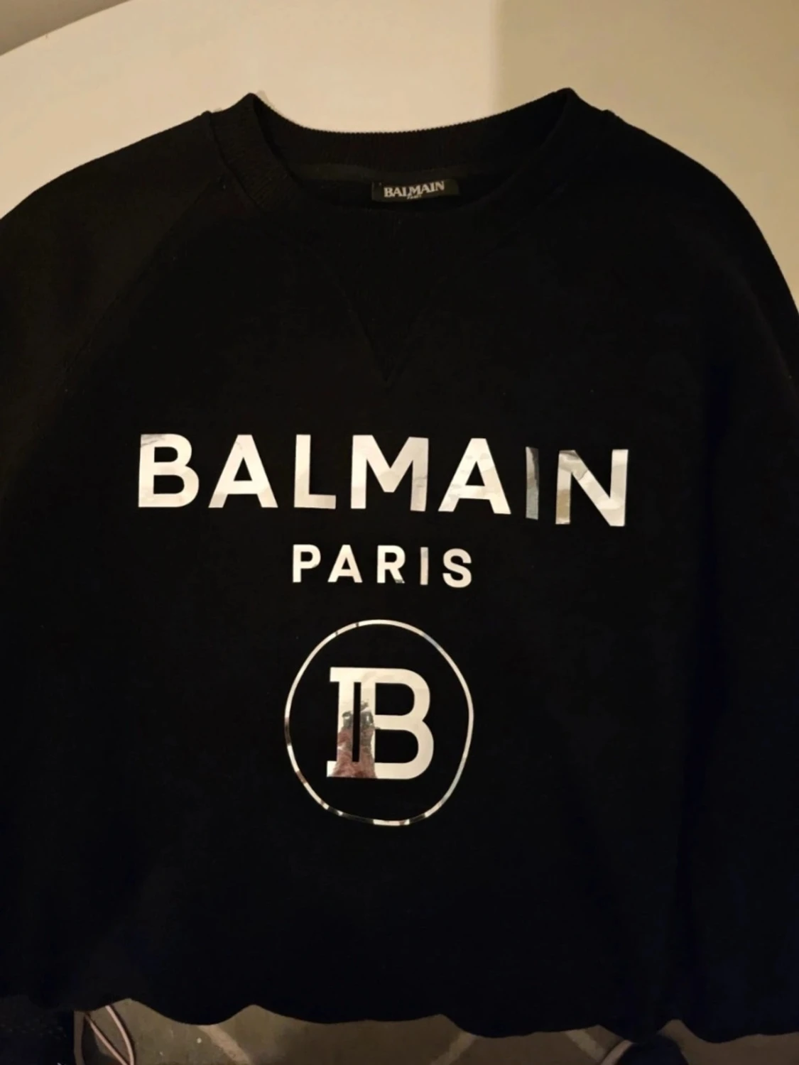 Svart sweatshirt från Balmain Paris - 2