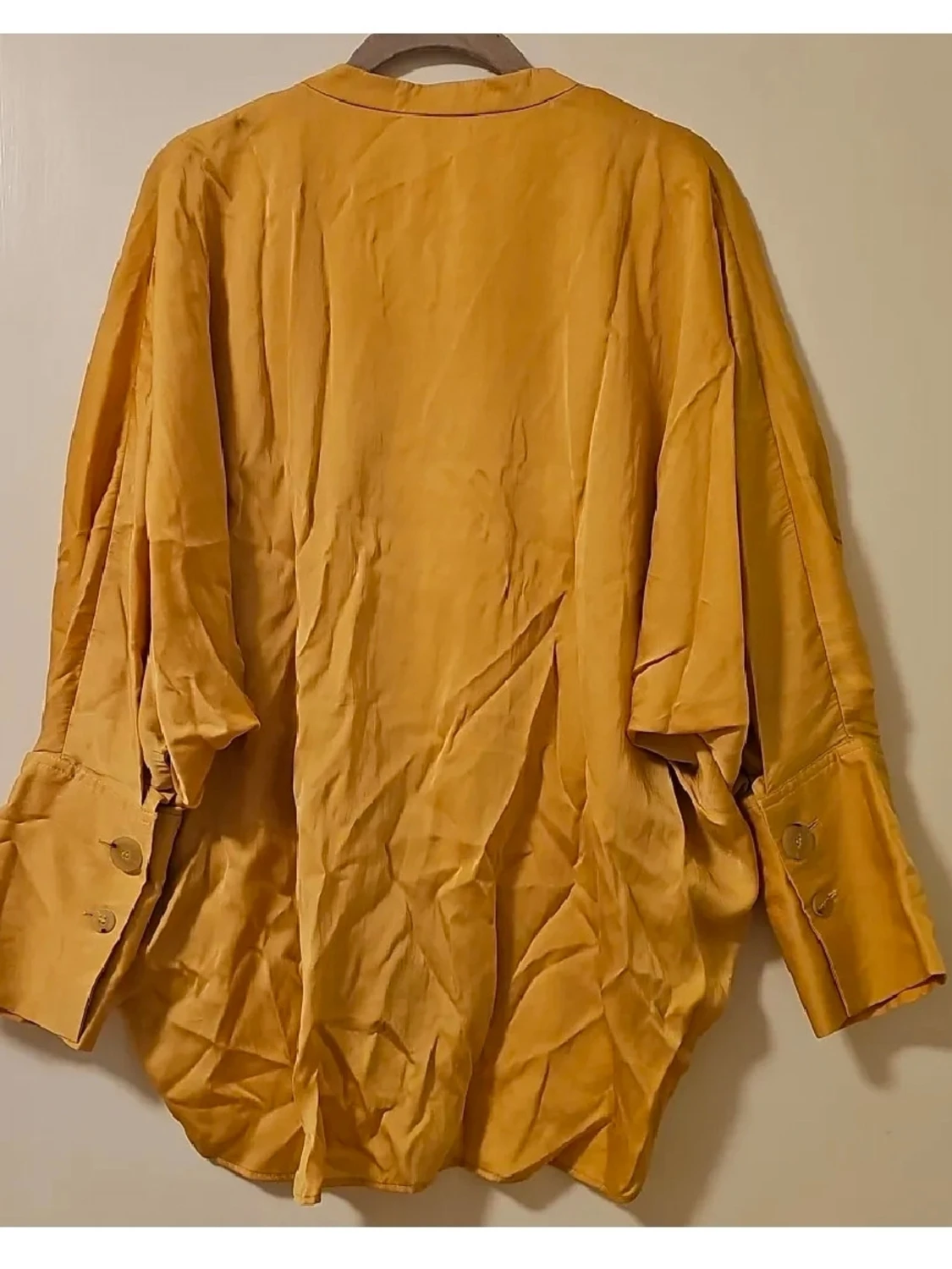 Oversized gul skjorta från Uniqlo U - 1