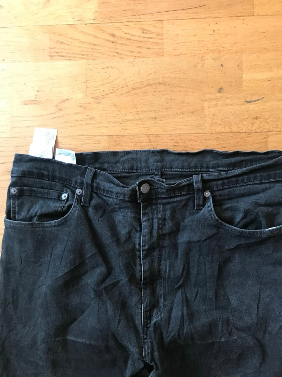 Svarta Levi's 512 jeans med rak passform - 5