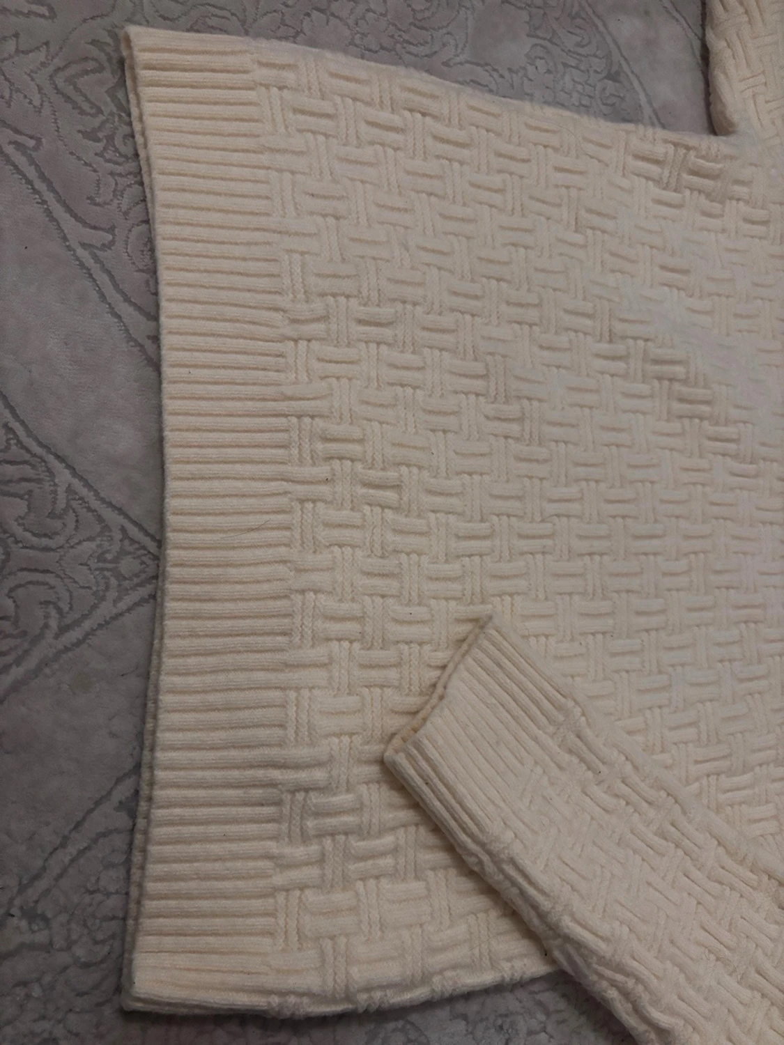 Beige stickad tröja från Casablanca - 3