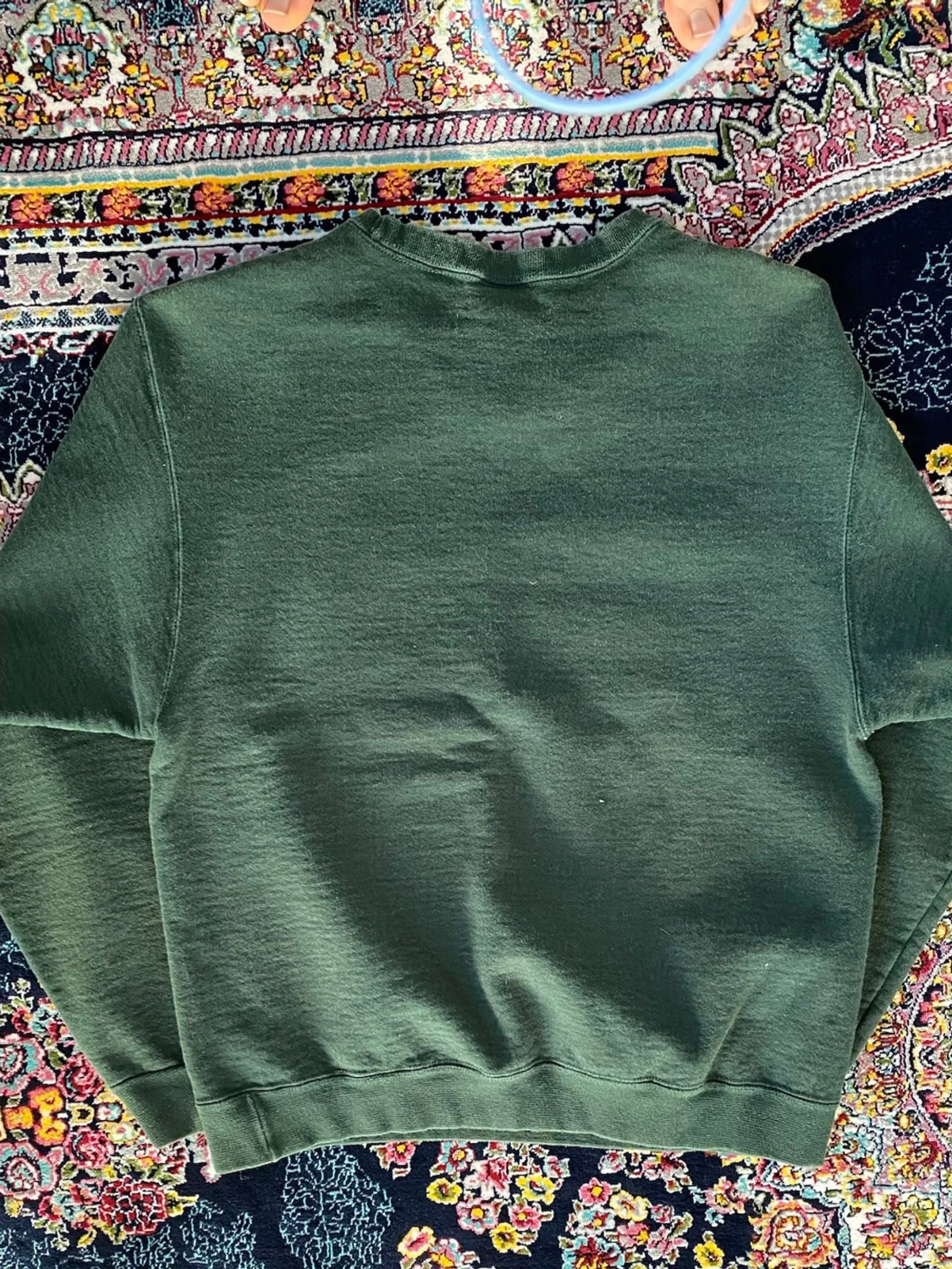 Grön sweatshirt från Fruit of the Loom - 1