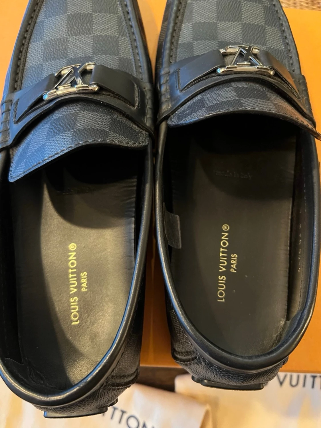 Louis Vuitton svarta loafers herr - 5