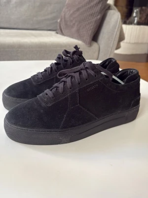 Arigato Sneakers  - Ett par snygga, feta stilrena arigato plattform suede mocka sneakers. Perfekt för dig i sommar eller resella är i mycket bra skick med en liten defekt på baksida häl som ingen ser. Ingen box eller dustbag tillkommer. Allt äkta såklart🙏, hör av vid intresse eller fler bilder.