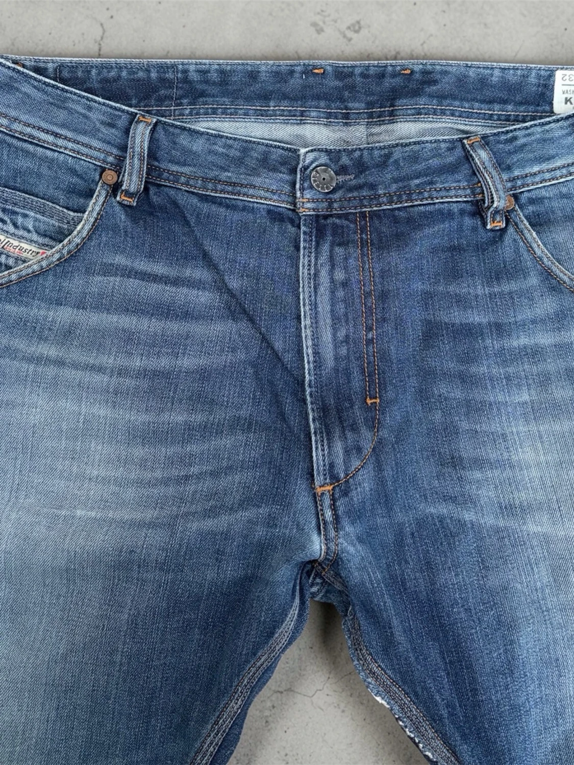 Vintage diesel jeans halft bootcut - 3