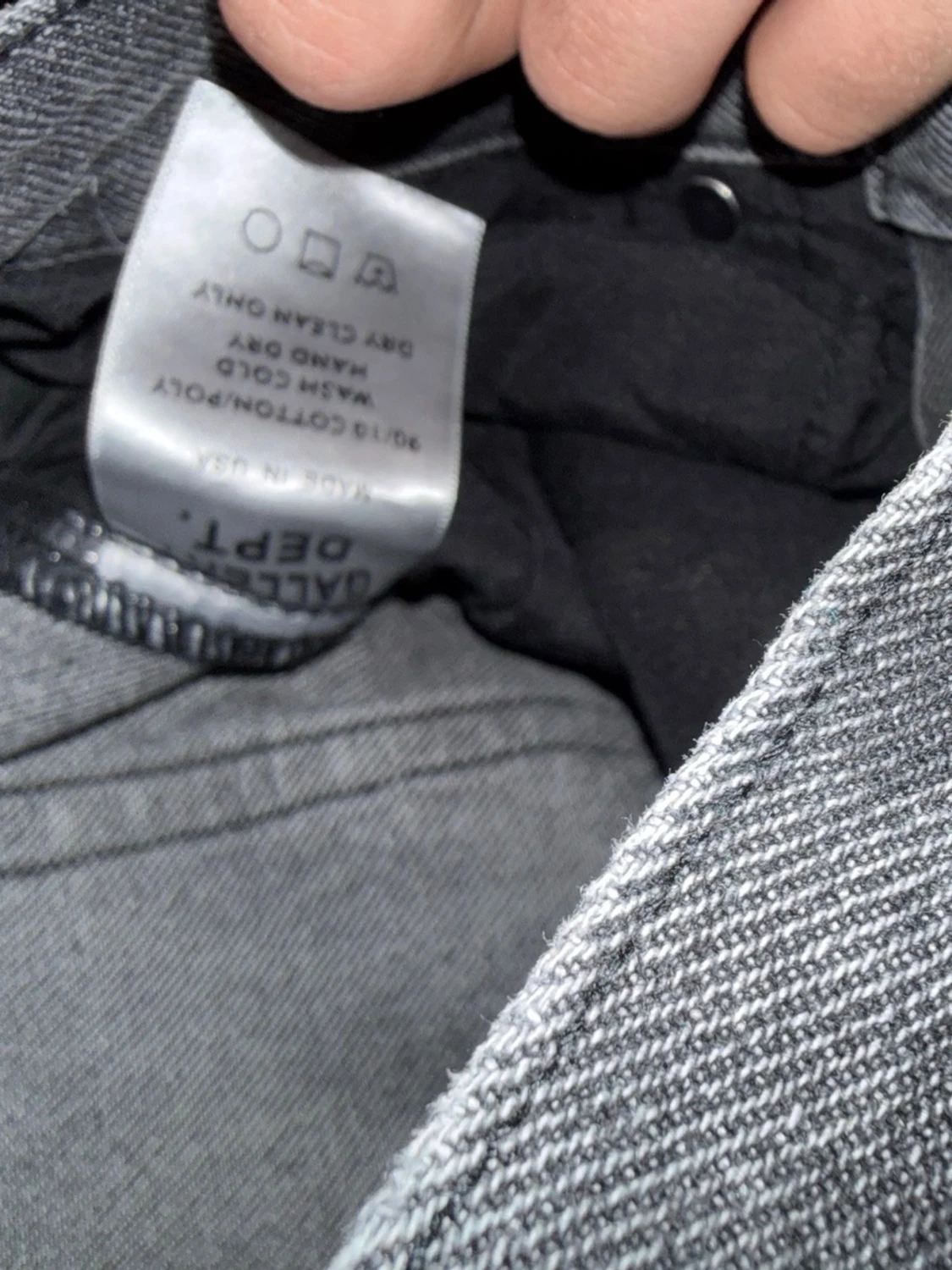 Svarta bootcut jeans från Gallery Dept. S - 3