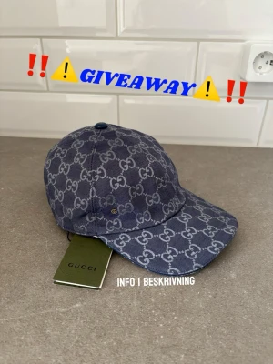 Blå gg keps - ‼️GIVEAWAY‼️ FÖR ATT DELAT BEHÖVER DU 1. FÖLJA MIG 2.LIKA 3. DELA VIDARE 4. KOMMENTERA KLAR.                                                          Efter du gjort dessa steg är du automatiskt med i tävling✅ LOTTAR VID 100 FÖLJARE.