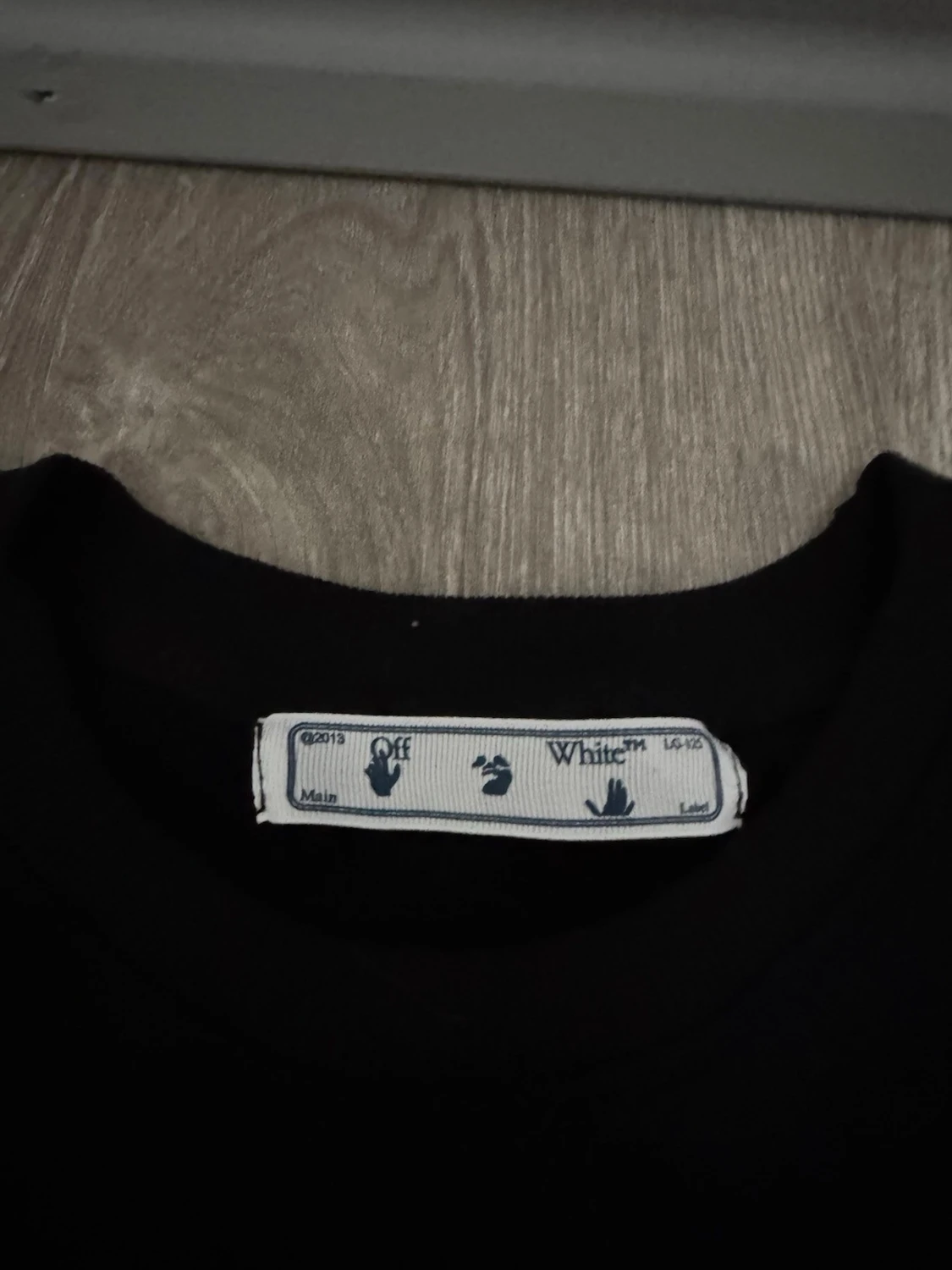 Off-White svart sweatshirt Mona Lisa - 3