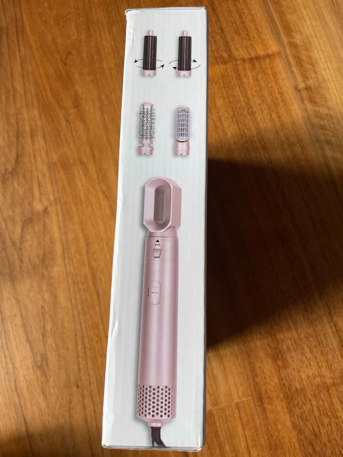 Youniquely 5-i-1 airstyler rosa - 1