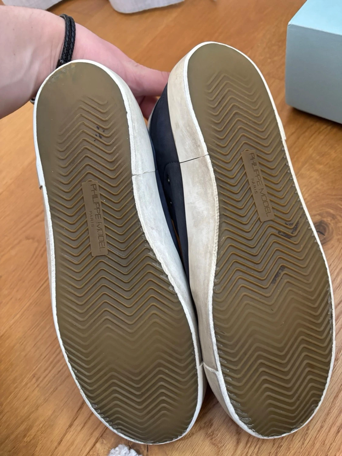 Philippe Model mörkblå sneakers - 3