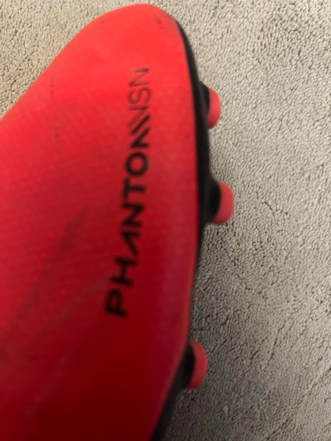 Nike Phantom Vision röda fotbollsskor - 2
