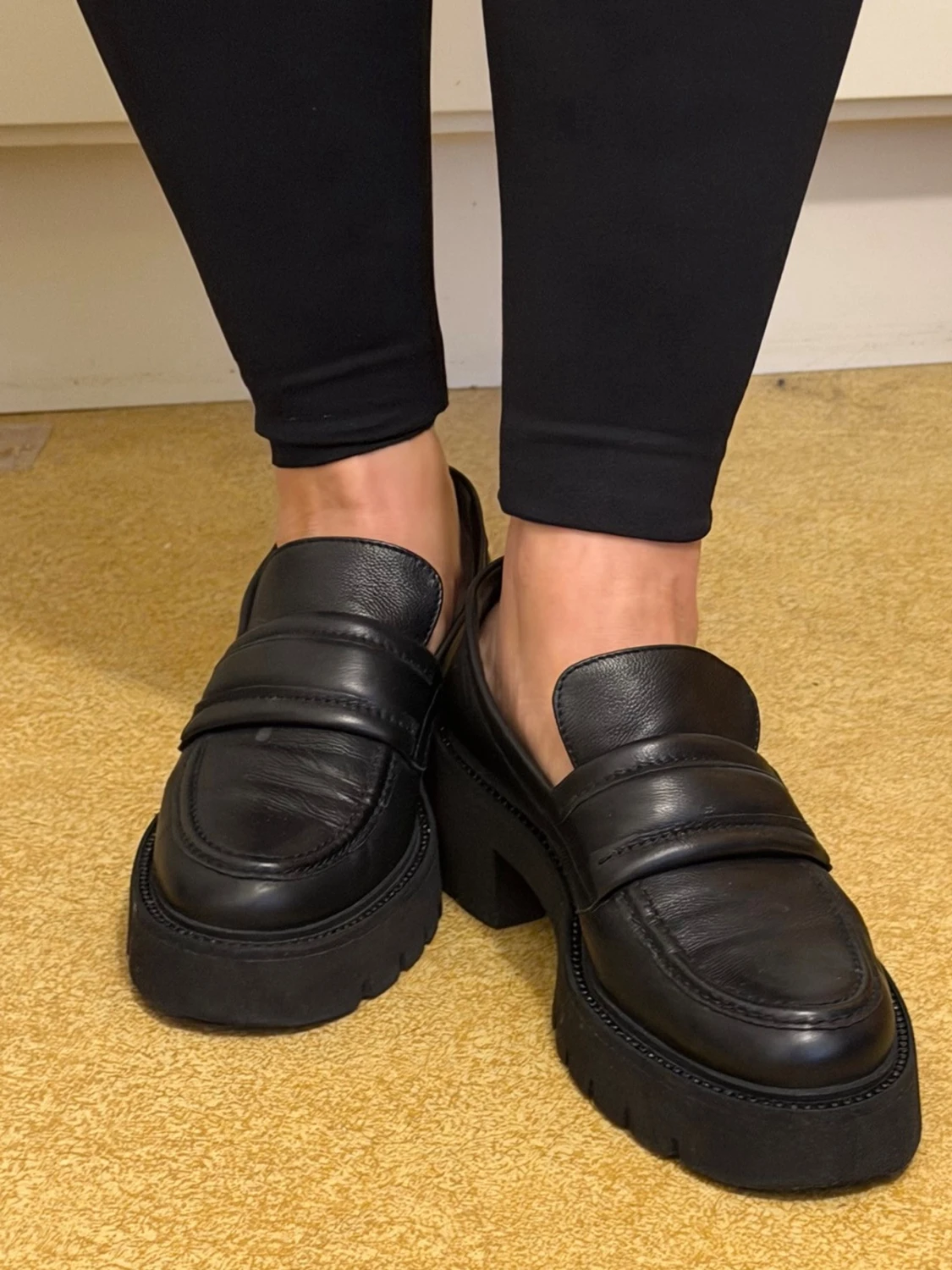 Chunky svarta loafers Kennel & Schmenger - 3