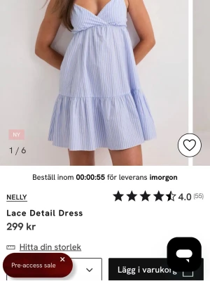 SÖKER I STORLEK XS - Söker denna klänningen från Nelly i storlek XS, kan köpa för ca 200-300.