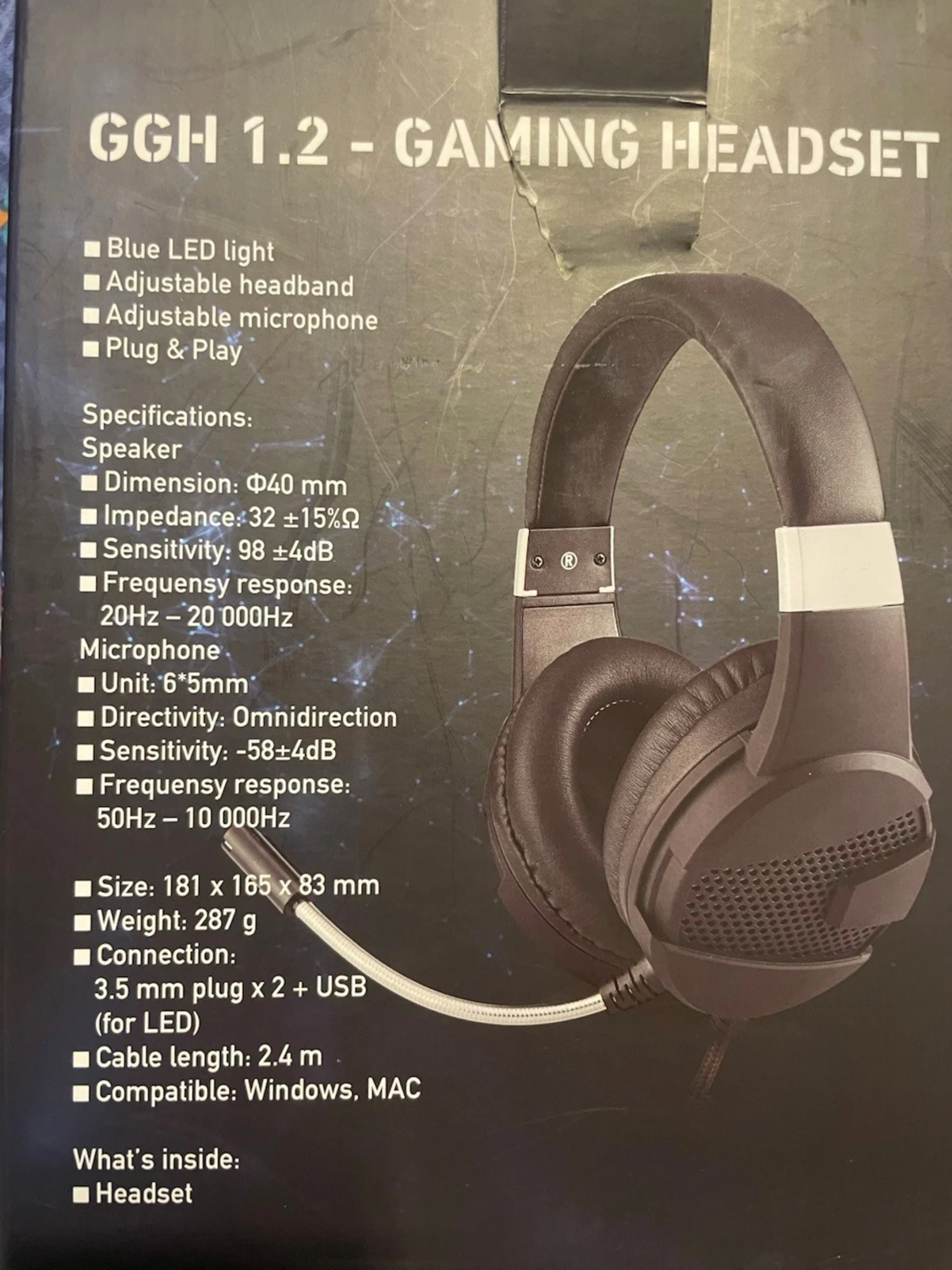 Msg headset  - 1