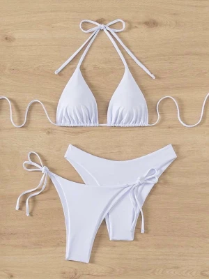 Vit bikini  - Vit bikini. 