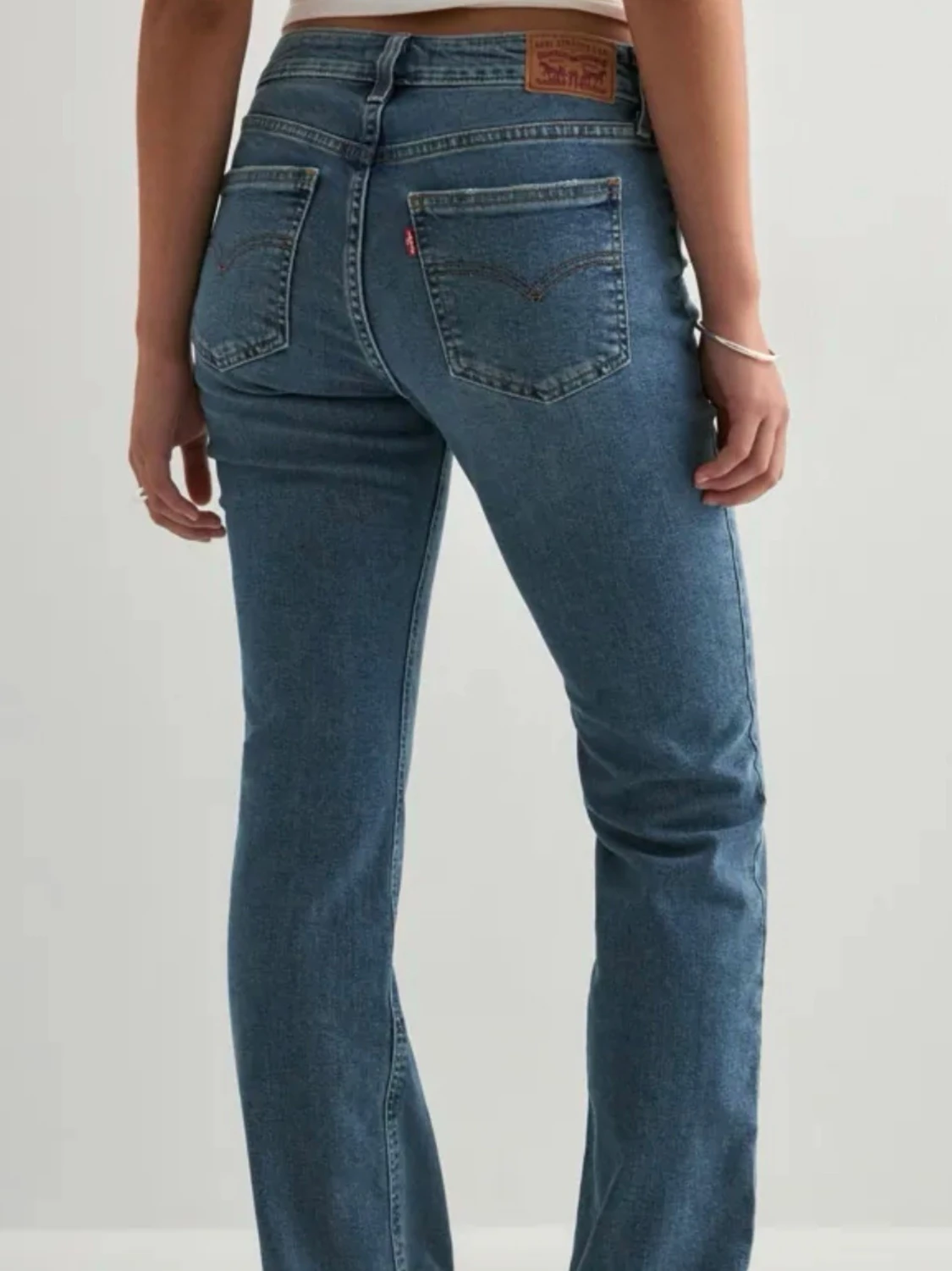 Lågmidjade Levis jeans