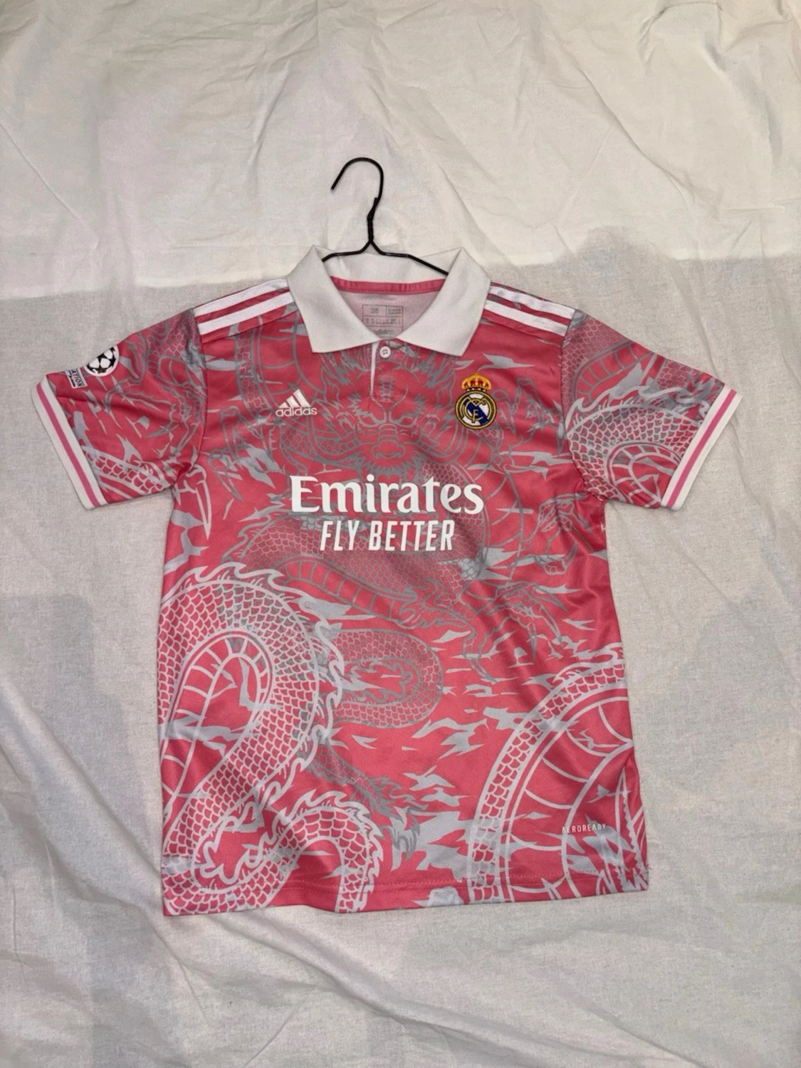 Rosa Real Madrid matchställ Adidas - 1