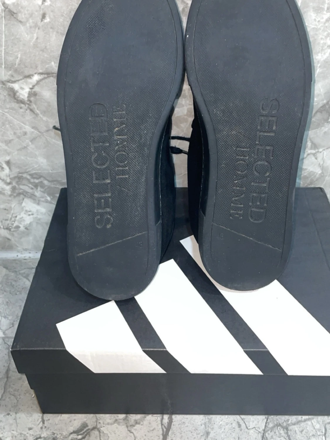 Hel svarta Selected Homme skor  - 5