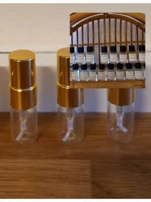 Essnce splitpaket  - 3 stycken 3 ml glasdekanter med spray ⭐️Välj bland dofterna som finns på listor bland bilderna 
