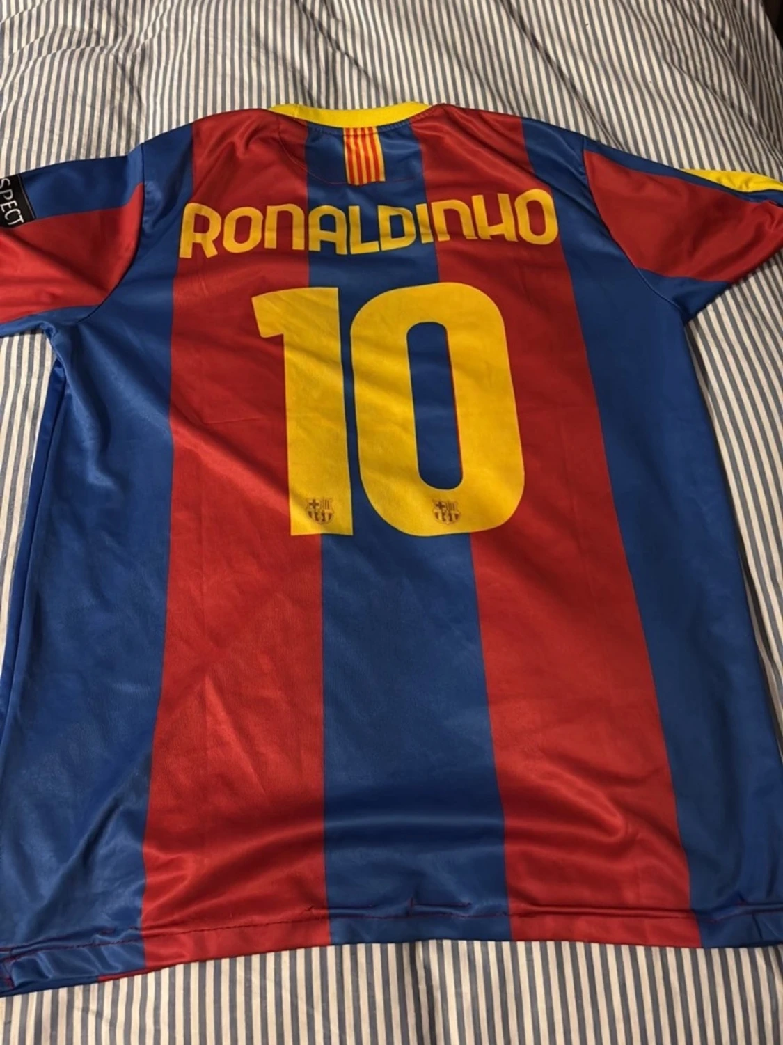 Barcelona Ronaldinho matchtröja  - 1