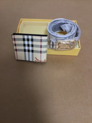 B belt med plånbok - 105 cm