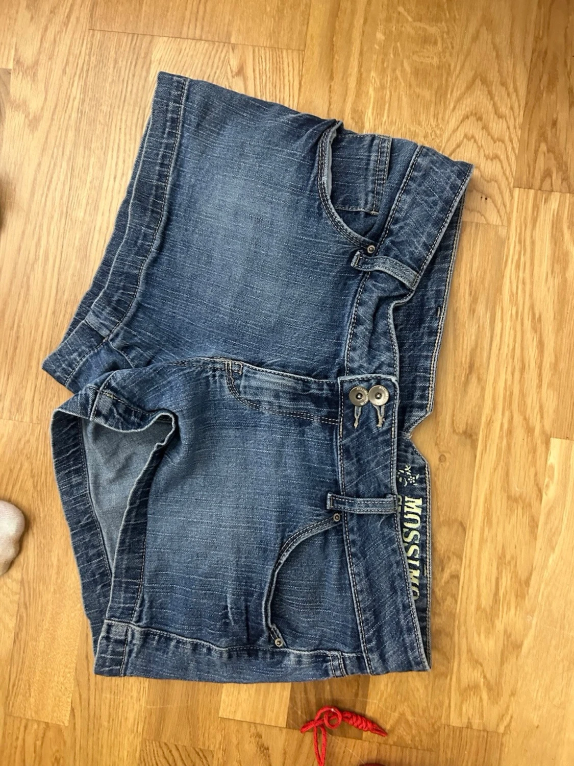 Blå jeansshorts från Mossimo - 1