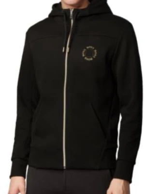 Kofta  - Snygg svart kofta från BOSS med diskret BOSS-logga i guld på bröstet. Knappt använd 