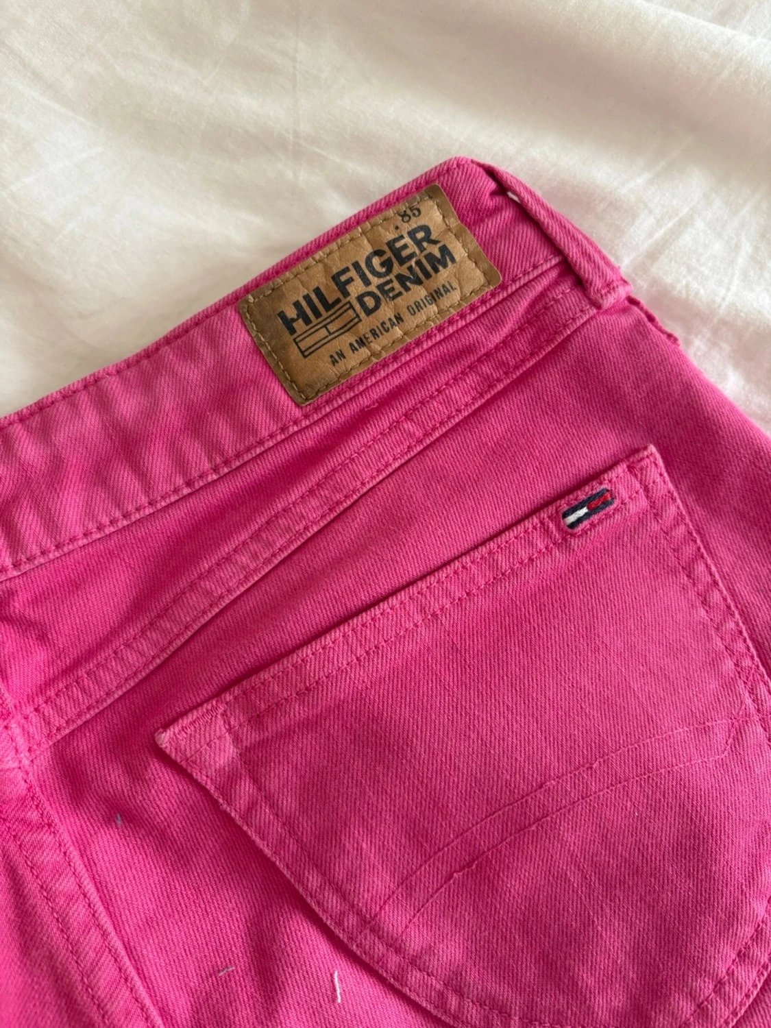 Rosa jeansshorts  - 4