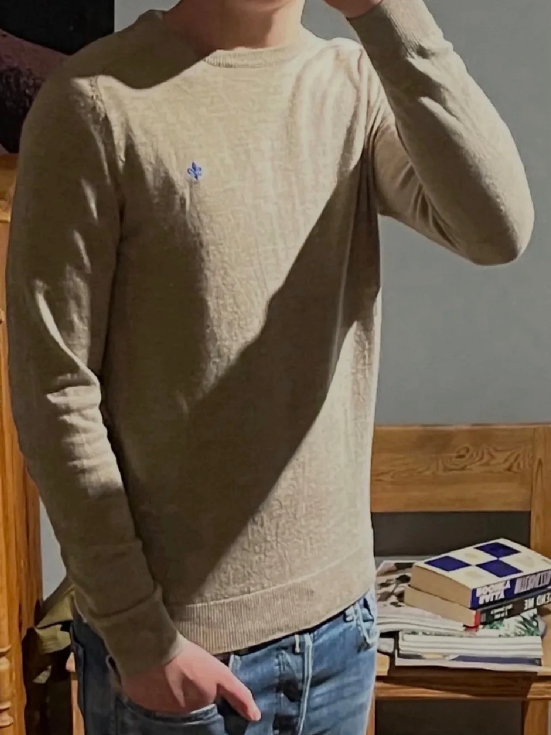 Morris begie tröja  - 3