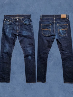 *JAPAN SELVAGE* NUDIE LEAN DEAN - Ett par oerhört snygga nudie jeans med en extremt vacker fading! Storlek 31/32, nypris på 2500 kr. Hör av dig vid frågor!