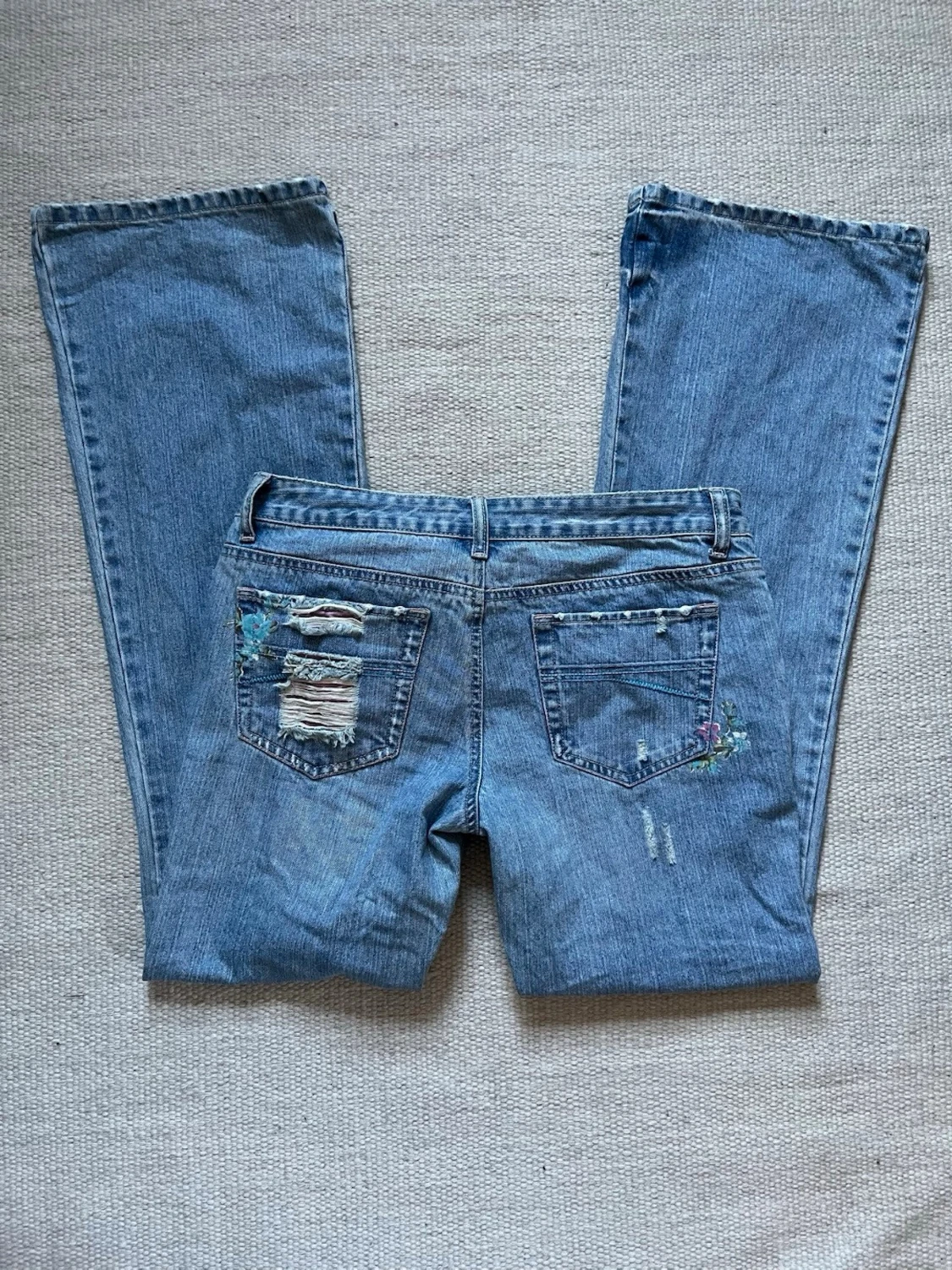 Lågmidjade jeans - 1