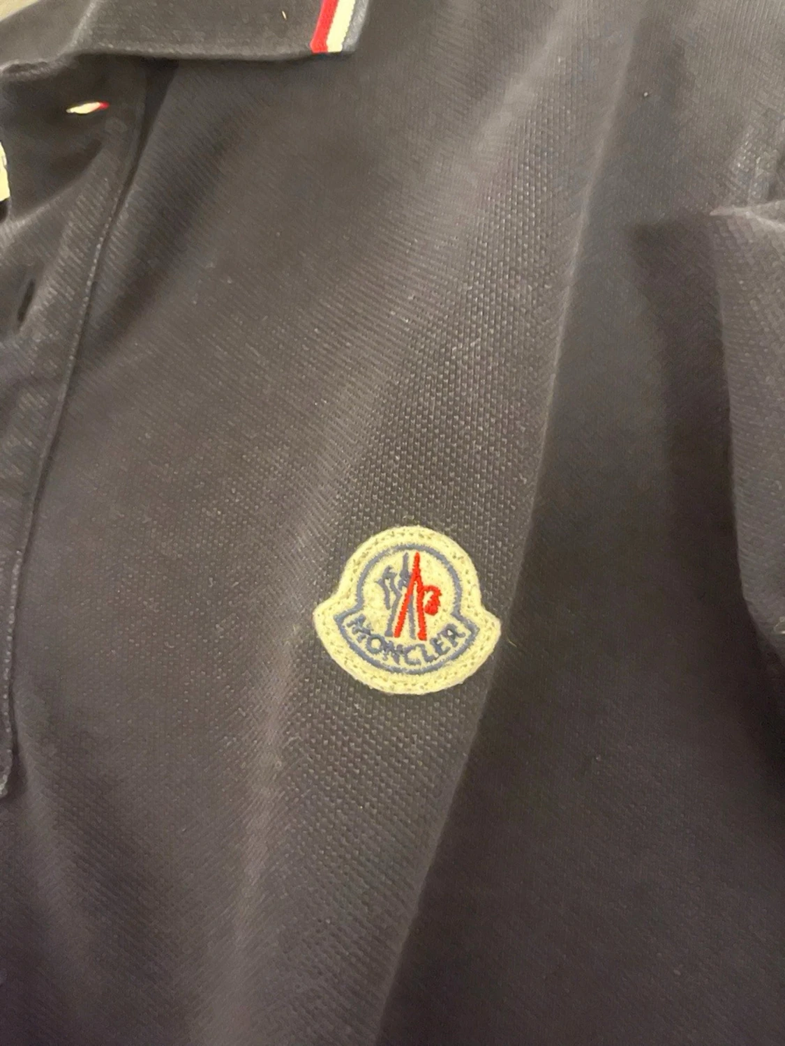Svart  Moncler pikétröja - 1