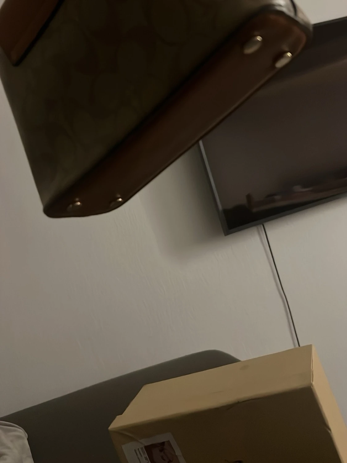 Beige handväska från Coach - 3