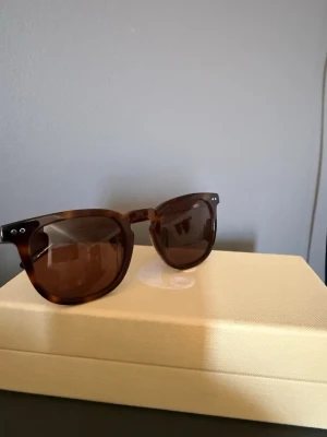 Glasögon från Corlin Eyewear - Bruna glasögon med mönster! Glasögonen är i mycket bra skick! 