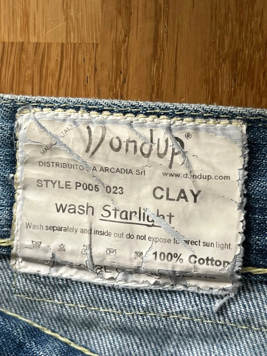 Blåa jeans från Dondup  - 4