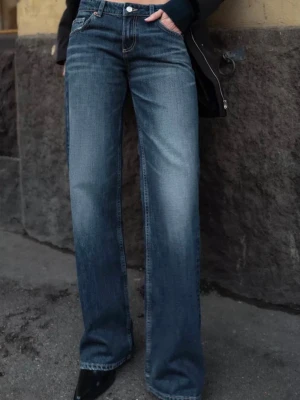 Low rise wide leg jeans - SÅÅ snygga