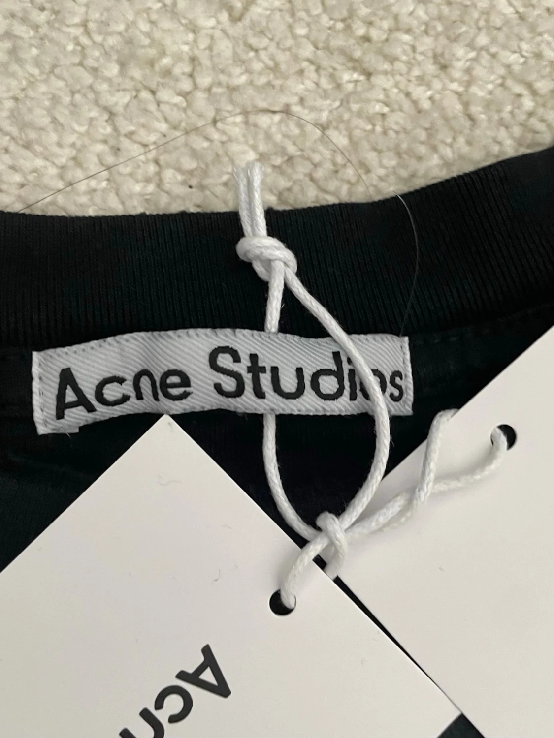 Svart långärmad tröja Acne Studios - 2