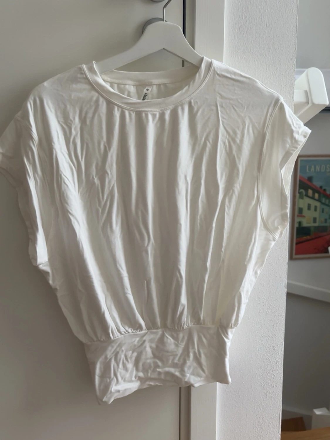 Vit croppad topp - 1