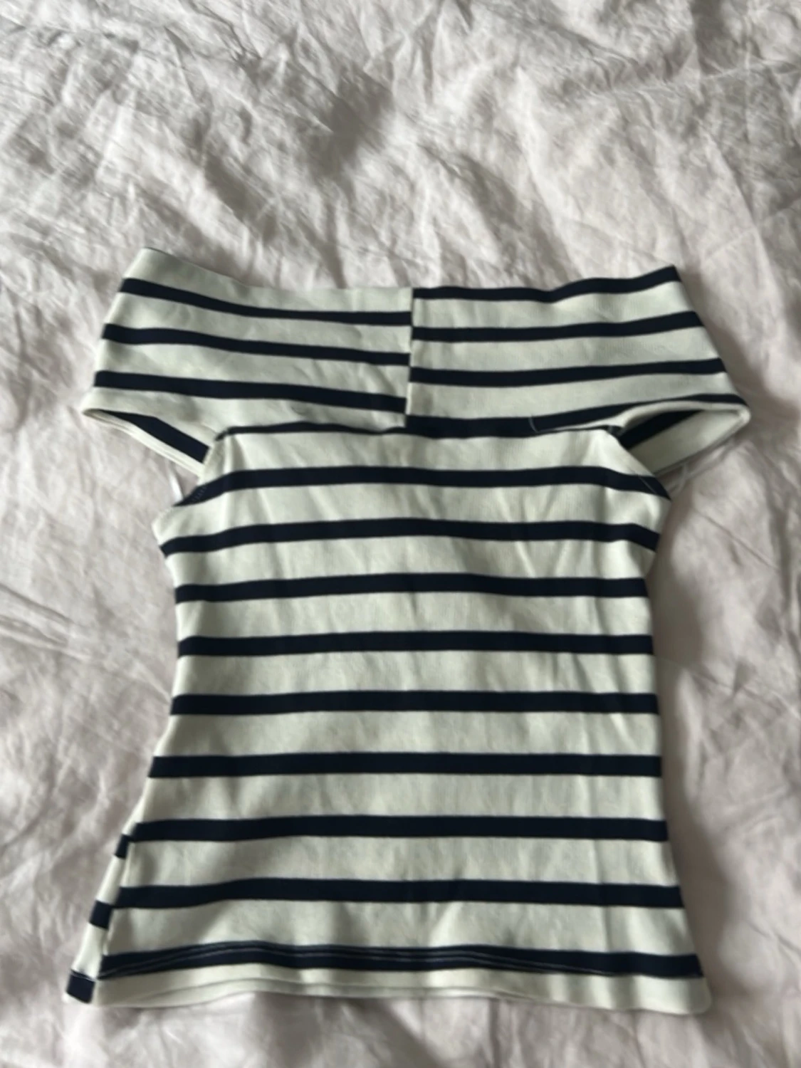 Randig offshoulder topp!  - 1