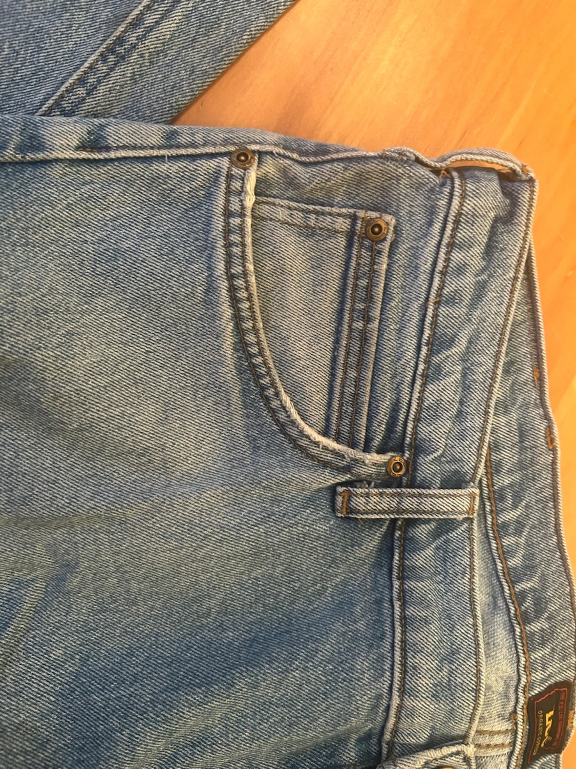 Klassiska raka blå jeans från Lee - 3