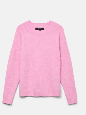 Rosa stickad tröja  - !! KÖPTE DEN FÖR 300kr SÅ PASSA PÅ ATT KÖPA FÖR ETT SUVERÄNT LĂGT PRIS & !! PASSAR FRÅN STORLEK 2xs-s (kanske m)En garderobshörnsten som fungerar under alla årstider och ger din look en bekväm, mysig atmosfär. :¢: 94% Återvunnen polyester 3% Nylonsydda 3% Elastan-ö- - Produkttyp : Stickad tröja - Nacken : O-ringning - Ärm : Långa ärmar - Armar : Slim fit-ärmar - Manschetter : Ribbmanschetter - Passform : Normal passform