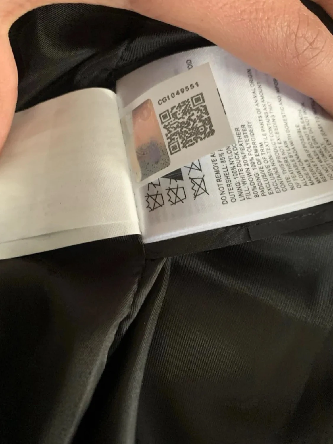 Mörkgrå dunjacka från Canada Goose - 5