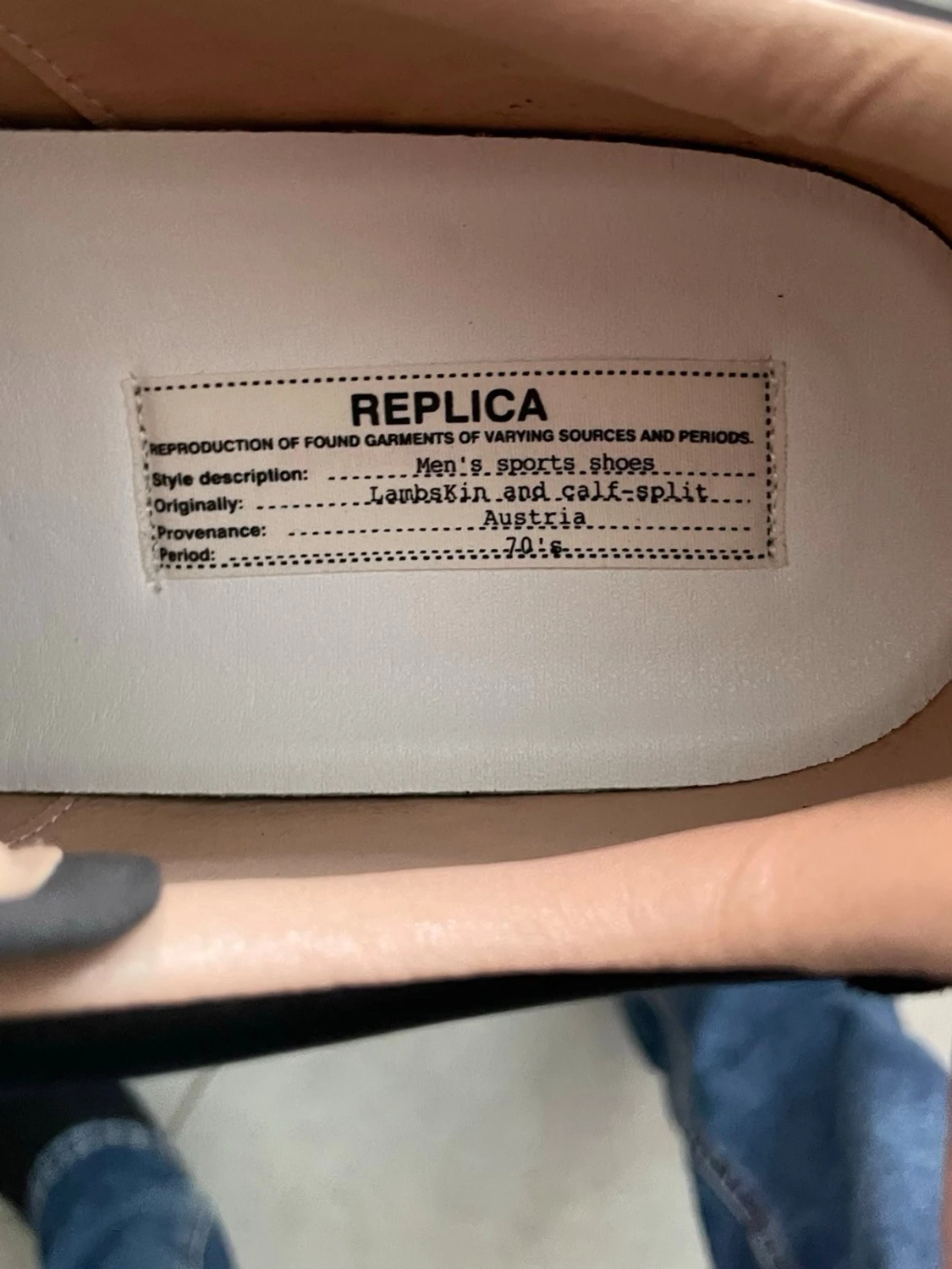 Maison Margiela sneakers med färgstänk - 2