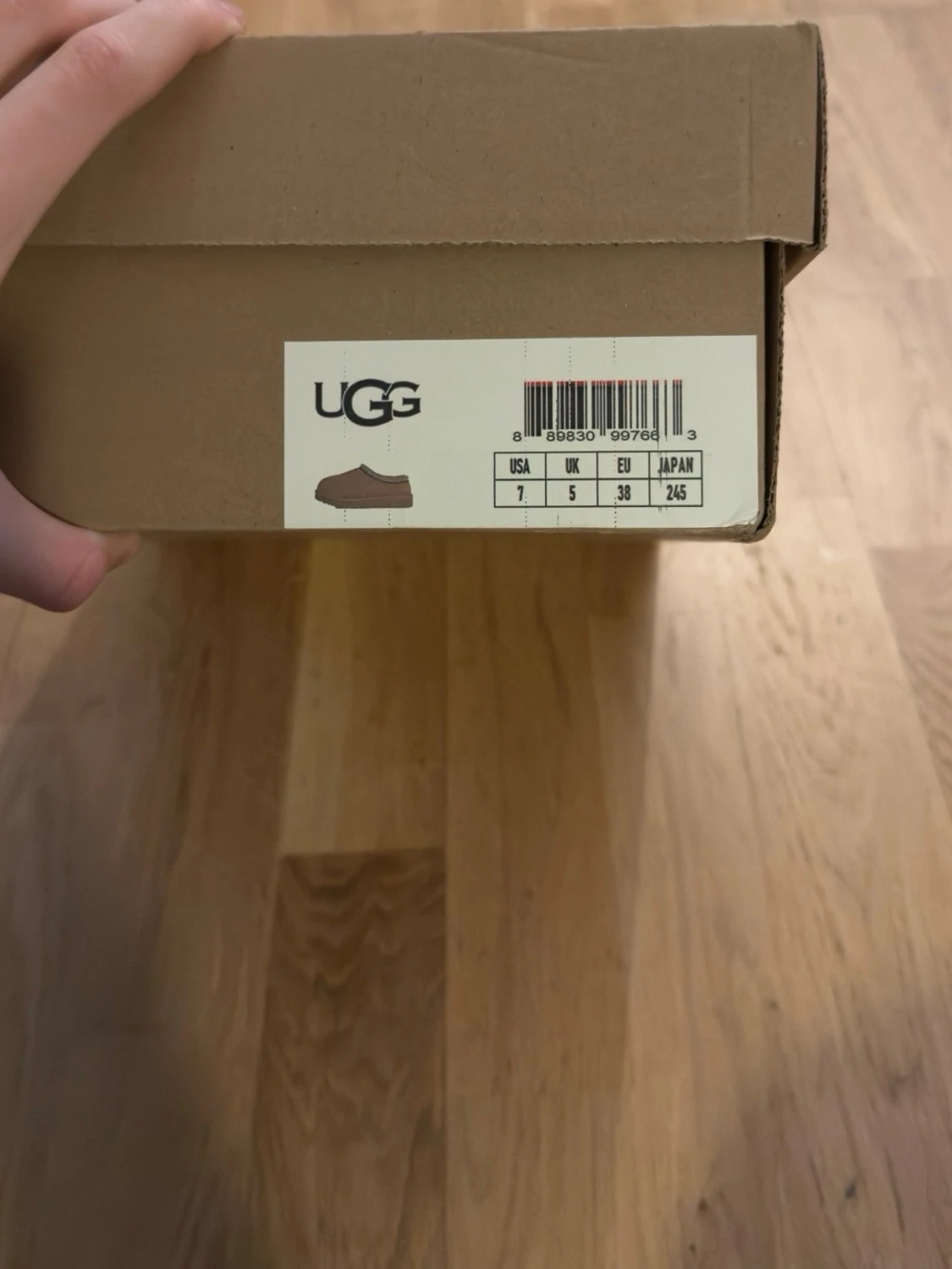 Bruna UGG tofflor i mocka - 3